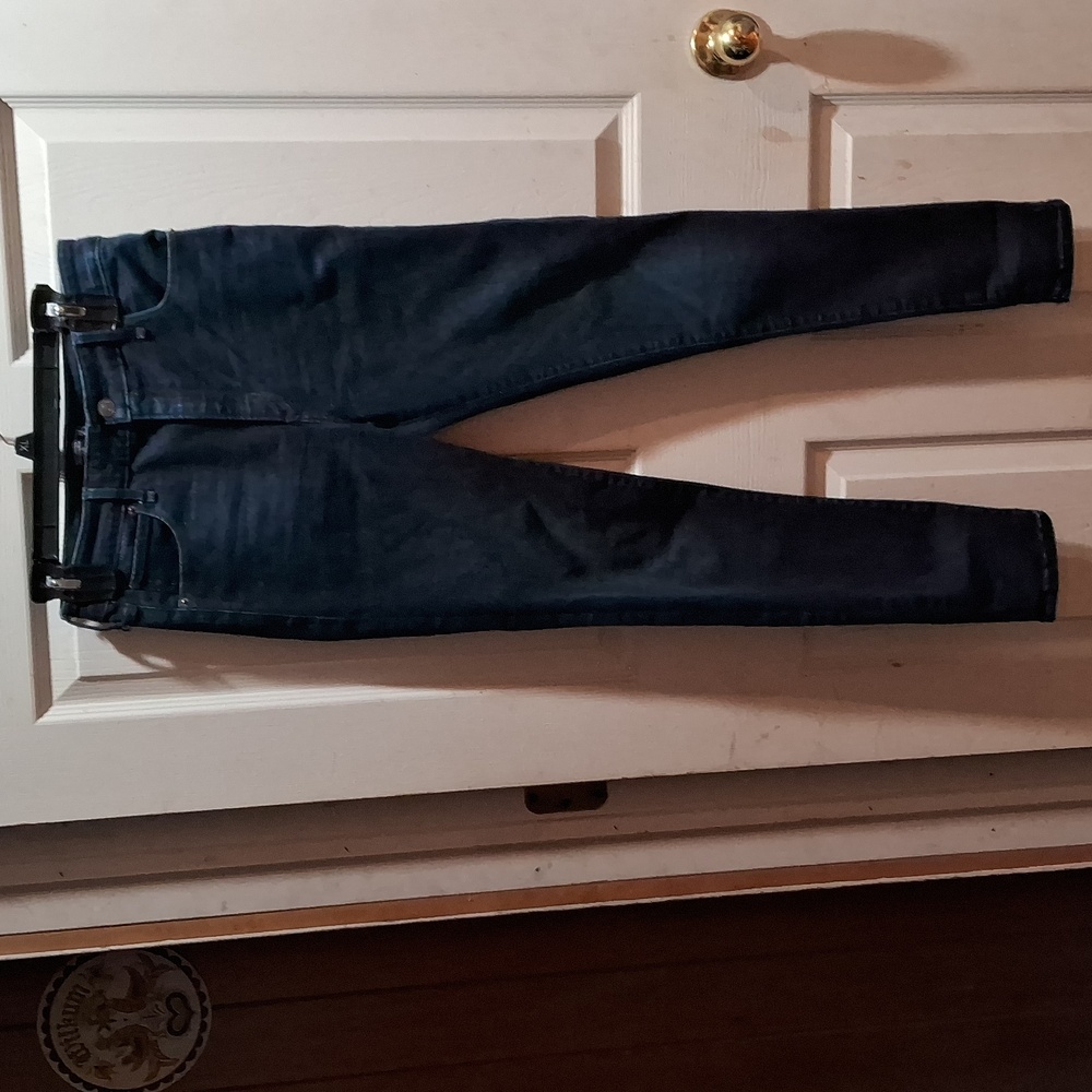 Abercrombie & Fitch women's size 6 high-rise super skinny denim jeans